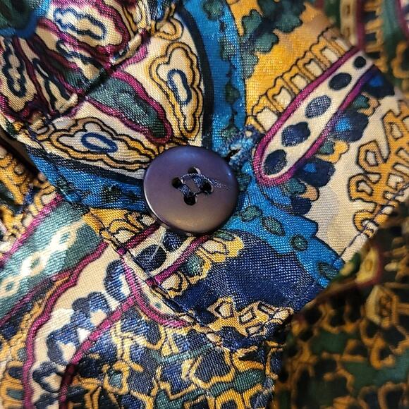 Vintage Size 14 Notations Layering Fall Colors Paisley and Floral Gorgeous - Picture 12 of 12